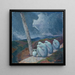 Notturno - Karl Mader — ingelijst kunstwerk aan de muur