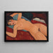 Reproduction of the painting Nude reclining painting - Amedeo Modigliani
