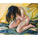 Reproductie van het schilderij Nu en pleurs - Edvard Munch