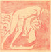 Naakt vrouwelijk Mdchenakt - Ernst Ludwig Kirchner — weergave van het kunstwerk