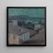 Nacht in Nice - Edvard Munch — ingelijst kunstwerk aan de muur