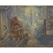 Reproduction of the painting Night Painting (after Millet) - Vincent van Gogh