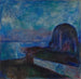 Sterrennacht - Edvard Munch — weergave van het kunstwerk