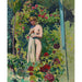Reproductie van het schilderij Nymphe aux Fleurs (Naakt met de Draperie, in de Tuin) - Maurice Denis