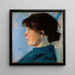 Oda Krohg - Christian Krohg — ingelijst kunstwerk aan de muur