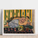 Reproductie van het schilderij Odalisque op kist met rood - Henri Matisse