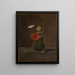 Natuurschilderij van bloemen in een groene kruik - Odilon Redon — ingelijst kunstwerk aan de muur