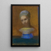 Buste d'enfant - Odilon Redon — ingelijst kunstwerk aan de muur