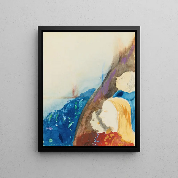 Odilon Redon - Contemplation.webp