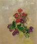Bloemen zonder vaas - Odilon Redon — weergave van het kunstwerk