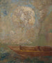 La Barque - Odilon Redon — weergave van het kunstwerk