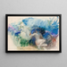 Léda en de zwaan - Odilon Redon — ingelijst kunstwerk aan de muur