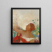 L'enfant prédestiné Ophélie - Odilon Redon — ingelijst kunstwerk aan de muur