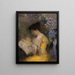 Madame Arthur Fontaine Marie Escudier geboren in 1865 - Odilon Redon — ingelijst kunstwerk aan de muur