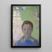 Portrait d'Ari Redon - Odilon Redon — ingelijst kunstwerk aan de muur