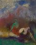 Zeemeermin - Odilon Redon — weergave van het kunstwerk
