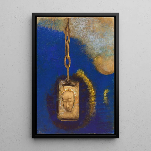 Le Phare - Odilon Redon — ingelijst kunstwerk aan de muur