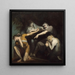 Œdipe vervloekt zijn zoon Polynice - Henry Fuseli — ingelijst kunstwerk aan de muur