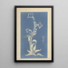 Sketchbook and manga Painting Pl18 - Ogino Issui — framed artwork on a wall
