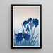 Iris - Ohara Koson — ingelijst kunstwerk aan de muur