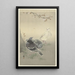 Trois pigeons apprivoisés - Ohara Koson — ingelijst kunstwerk aan de muur