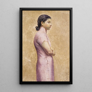 Okada Sabursuke - Portrait of a Woman.webp