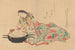 La Lettre - Okumura Masanobu — weergave van het kunstwerk