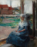 Vrouw uit Bretagne - Olga Boznańska — weergave van het kunstwerk