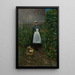 Fille avec un panier de légumes dans le jardin - Olga Boznańska — weergave van het kunstwerk