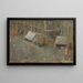 van Place des Ternes in Parijs - Olga Boznańska — ingelijst kunstwerk aan de muur