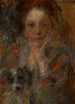 Portret van Helena Zieliska - Olga Boznańska — weergave van het kunstwerk
