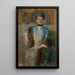 Portret van Maria Morzycka - Olga Boznańska — ingelijst kunstwerk aan de muur