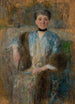 Portret van Maria Morzycka - Olga Boznańska — weergave van het kunstwerk