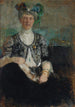 Portret van mevrouw Buyko - Olga Boznańska — weergave van het kunstwerk