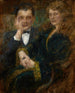 Portret van mevrouw en meneer Smogorzewski - Olga Boznańska — weergave van het kunstwerk