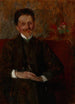 Portret van Wadysaw Chmielarczyk - Olga Boznańska — weergave van het kunstwerk