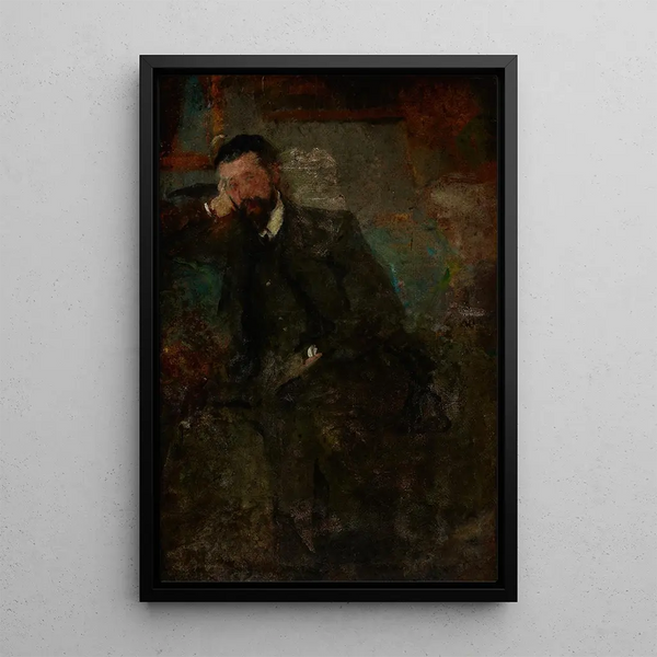 Olga Boznanska - Portrait of a Man.webp