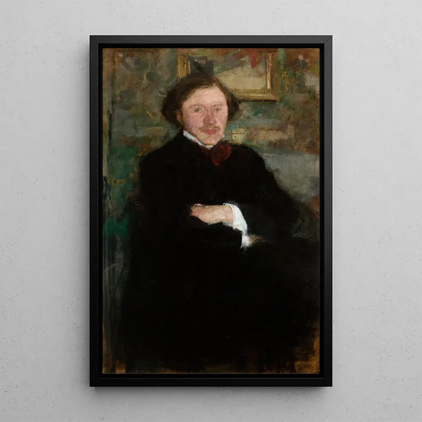 Olga Boznanska - Portrait of the Pianist Prof Antoni Dieth.webp