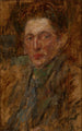 Studie van een mannelijke figuur - Olga Boznańska — weergave van het kunstwerk
