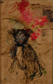Studie van de hond van de kunstenaar - Olga Boznańska — weergave van het kunstwerk