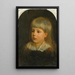 Charles Downing Lay Portrait du fils de l'artiste - Oliver Ingraham Lay — ingelijst kunstwerk aan de muur