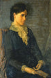 Hester Marian Wait Lay Portret van de echtgenote van de kunstenaar - Oliver Ingraham Lay — weergave van het kunstwerk