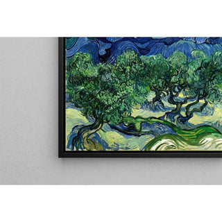 Reproduction Oliviers avec les Alpilles en arrière-plan - Vincent Van Gogh