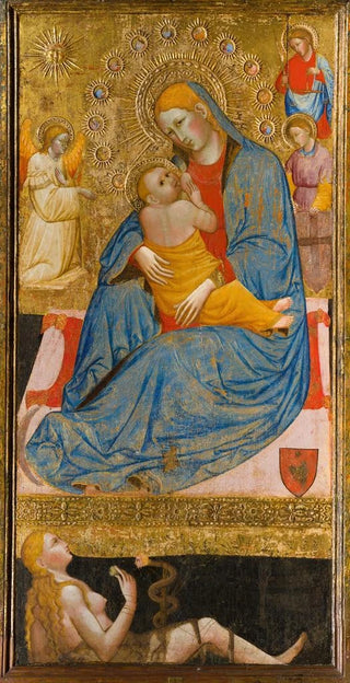 Olivuccio di Ciccarello - The Madonna of Humility with the Temptation of Eve.webp