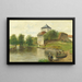 Nyköpingshus - Olof Hermelin — ingelijst kunstwerk aan de muur