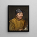 Portret van Mme Vincensa - Olof Johan Södermark — ingelijst kunstwerk aan de muur