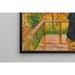 Reproductie van het schilderij Op het Veranda - Edvard Munch