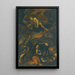 L'Annonciation aux bergers - Onorio Marinari — framed artwork on a wall