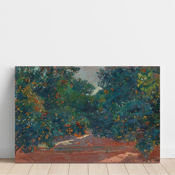 Orangers à Alcira - Joaquín Sorolla | Reproduction Tableau Décoration murale affiche copie