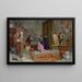 La séance interrompue - Oreste Cortazzo — ingelijst kunstwerk aan de muur